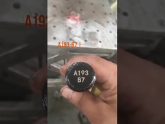 Renkli Eloksallı Ptef Kaplamalı Çubuk Uçları Cıvatalar Somunlu Acme Dişli Çubuk