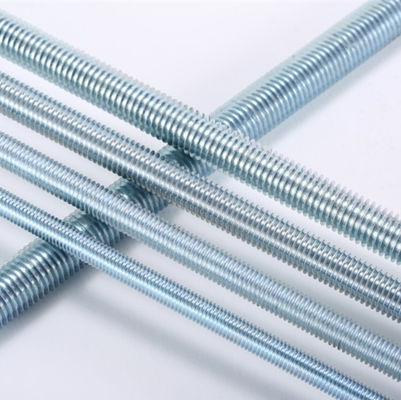 Kalite  ISO9001 Gr8.8 Zinc Plated Thread Rods Galvanized Full Thread Bar Bolts fabrika
