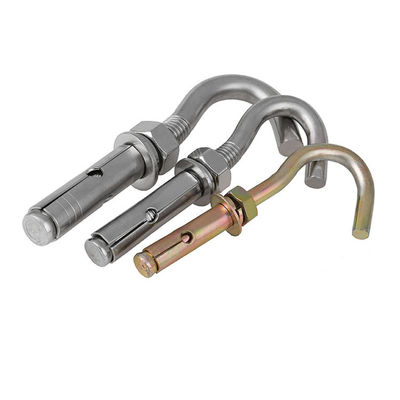 Kalite  Ring Hook Concrete Sleeve J Type Expansion Anchor Bolts Zinc Plated Stainless Steel fabrika