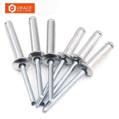 Kalite  Aluminum Metal 8mm Countersunk Head Blind Rivets Galvanized fabrika
